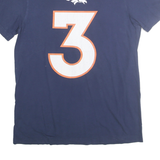 NIKE Mens Blue Wilson 3 Graphic T-Shirt S Short Sleeve Crew Neck Sports