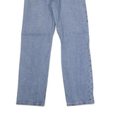 WRANGLER Mens Jeans Blue Relaxed Straight Denim Medium W30 L30 Classic Fit Zip