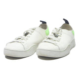DIESEL Mens Low Top Trainers White Leather UK 6.5 Casual Footwear