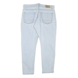 MOD Mens Slim Skinny Light Blue Denim Cotton Blend Jeans W32 L27 Light Wash