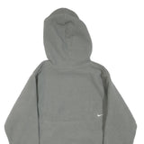 NIKE Womens Grey Hoodie M Soft Fleece Pullover Casual Athletic Wear