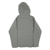 NIKE Womens Grey Hoodie M Soft Fleece Pullover Casual Athletic Wear