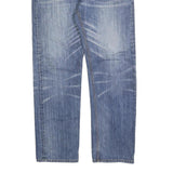 LEVI'S 538 Mens Blue Regular Straight Denim Medium W38 L34 Classic Cotton Blend