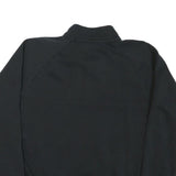 NIKE Mens Black Idaho 1/4 Zip M Sweatshirt Polyester Blend Casual Pullover