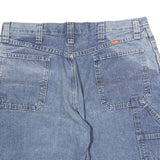 WRANGLER Mens Denim Blue Casual Shorts M W36 Carpenter Style Pocket Detail