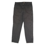 DICKIES Mens Jeans Black Regular Straight Denim W35 L30 Workwear Casual