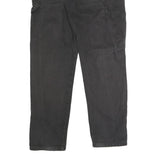DICKIES Mens Jeans Black Regular Straight Denim W35 L30 Workwear Casual