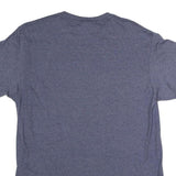 DELTA Mens Blue Bullfrog Utah Graphic T-Shirt M Short Sleeve Crew Neck Cotton