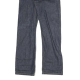 LEVI'S 505 Mens Jeans Blue Regular Straight Denim Raw W27 L27 Classic Fit Zip