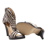 CHILLANY Ankle Boots White Synthetic Womens UK 3