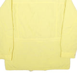 ASPEN Mens Yellow Nylon Outdoor Jacket S Zip Plain Lightweight