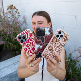 Seashell Flower Stack iPhone 16 Plus Case