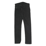 LEVI'S Mens Black Slim Slim Straight Denim Jeans W28 L29 Classic Cotton Blend