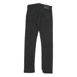 LEVI'S Mens Black Slim Slim Straight Denim Jeans W28 L29 Classic Cotton Blend