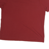CARHARTT Mens Maroon Relaxed Fit 2XL Short Sleeve Crew Neck Pocket T-Shirt