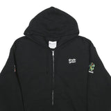 CHAMPION Mens Black Simple Green Renegades Full Zip Hoodie L