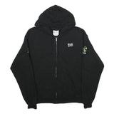 CHAMPION Mens Black Simple Green Renegades Full Zip Hoodie L