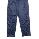 BOLAITES Mens Joggers Navy Blue & Red Slim Tapered S W24 L30 Sport Casual