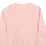 CHAMPION REVERSE WEAVE Womens Pink Cotton Blend Crew Neck Sweatshirt S Classic