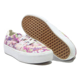 VANS Authentic Womens Platform Trainers Pink & Cream Synthetic UK 5.5 Summer
