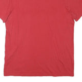 CHAMPION Mens Red Graphic T-Shirt L Short Sleeve Crew Neck Authentic Athletic