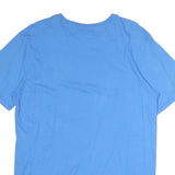 NIKE Mens Blue Graphic T-Shirt L Short Sleeve Crew Neck Just Do It Casual