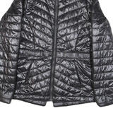 THE NORTH FACE Womens Black Quilted Jacket S Polyester Blend Zip Outdoor