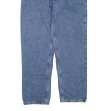 CARHARTT Mens Jeans Blue Regular Straight Denim Medium W40 L34 Workwear Zip