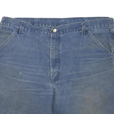 CARHARTT Mens Shorts Blue Casual L W38 Workwear Durable Cotton Blend