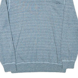 CALVIN KLEIN JEANS Mens Blue Plain Jumper Crew Neck Basic Knit 2XL Cotton Blend