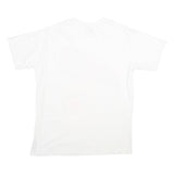 RODMAN Mens White Graphic T-Shirt L Short Sleeve Crew Neck Cotton Casual