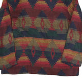 BEDFORD FAIR Womens Beige & Multicoloured Geometric Cotton Blend Blazer UK 8