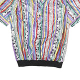 TOP NOTCH Womens Multicoloured Printed Shirt Short Sleeve Collared S Stylish