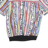 TOP NOTCH Womens Multicoloured Printed Shirt Short Sleeve Collared S Stylish
