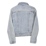 LEVI'S Mens Blue Denim Jacket M Cotton Blend Classic Button Closure Timeless