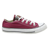 CONVERSE Chuck Taylor Womens Low Top Trainers Red Canvas UK 4 Classic Style