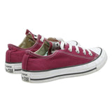 CONVERSE Chuck Taylor Womens Low Top Trainers Red Canvas UK 4 Classic Style