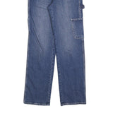 TALLY WEIJL Womens Blue Regular Straight Denim Jeans W28 L32 Utility Cargo Style
