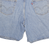 LEVI'S Mens Denim Blue Casual Shorts L W34 Classic Cotton 5-Pocket