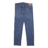 LEVI'S 505 Mens Jeans Blue Regular Straight Denim Medium W38 L34 Classic Fit Zip