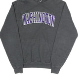 CHAMPION Mens Grey Washington Pullover Hoodie S Cotton Blend Sweatshirt