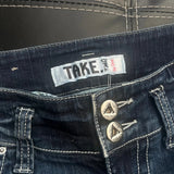 Take Two Jeans - 30W UK 6 Blue Cotton