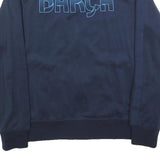 NIKE Mens Navy Blue Barca Track Jacket XL Polyester Zip Sportswear