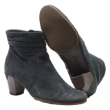 GABOR Ankle Boots Black Suede Womens UK 5