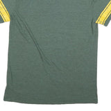 CFL Mens Green Yellow Eskimos Canadian Football League T-Shirt L Short Sleeve