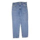 CARHARTT Mens Jeans Blue Regular Straight Denim Medium W36 L34 Casual Workwear