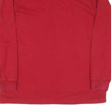 POLO RALPH LAUREN Mens Red & White US-67 Polo Long Sleeve Plain L Cotton Shirt