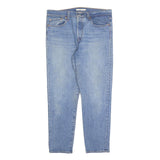 LEVI'S Womens Jeans Blue Regular Straight Denim Rinse W32 L28 Classic Fit