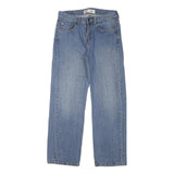 LEVI'S 550 Boys Jeans Blue Relaxed Straight Denim Medium W29 L29 Classic Zip