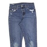 LEVI'S Womens 501 Regular Fit Straight Denim Medium Wash W29 L26 Classic Jeans
